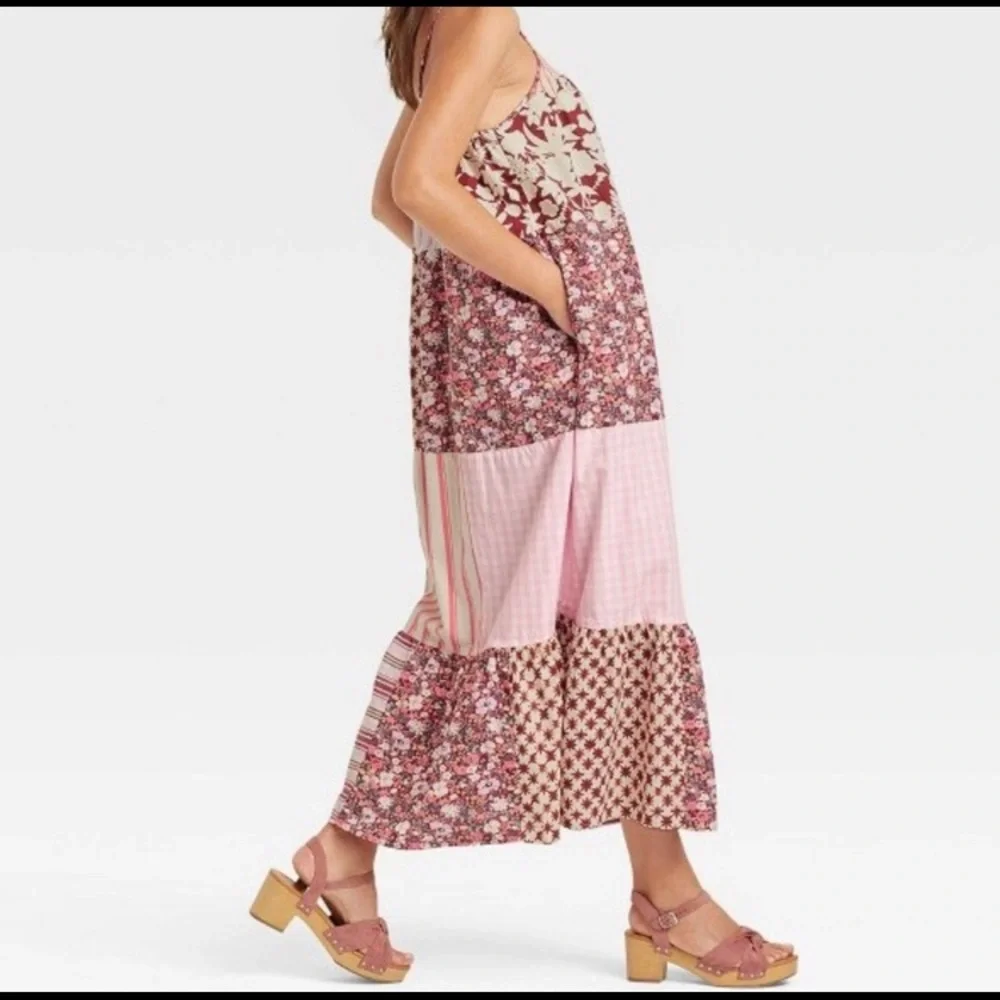 Universal Thread Patchwork Dress - Picture 3 of 8